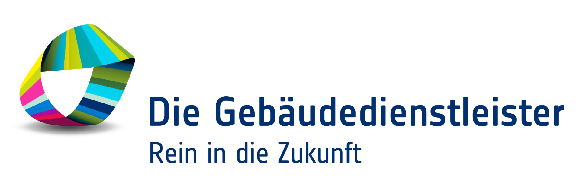 Logo der Nachwuchskampagne „Rein in die Zukunft“ – Die Gebäudedienstleister